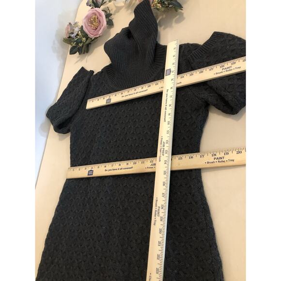 Calvin Klein Women Sweater Dress LG Long Sleeve Pullover Knit Y2K Minimalist - Picture 10 of 11